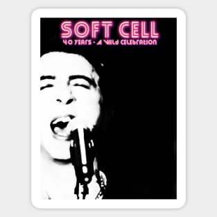 Soft Cell - A Wild Celebration Sticker